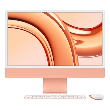 Apple iMac 24" (M3, 8C CPU, 10C GPU, 2023) Retina 4,5K, 8Gb, 256Gb SSD (MQRX3) Оранжевый Apple iMac 24" (M3, 8C CPU, 10C GPU, 2023) Retina 4,5K, 8Gb, 256Gb SSD (MQRX3) Оранжевый