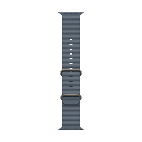 Apple Watch Ultra 3 (2025), 49 мм корпус из титана цвета «Natural», ремешок Ocean Band цвета «Anchor Blue» Apple Watch Ultra 3 (2025), 49 мм корпус из титана цвета «Natural», ремешок Ocean Band цвета «Anchor Blue»