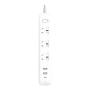 Сетевой фильтр удлинитель Xiaomi Mi Power Strip 3 гнезда + 2USB + USB Type-C 20W 2A1C (XMCXB05QMN) Белый Сетевой фильтр удлинитель Xiaomi Mi Power Strip 3 гнезда + 2USB + USB Type-C 20W 2A1C (XMCXB05QMN) Белый