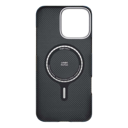Арамидный чехол для iPhone 16 Pro Max с MagSafe Pitaka Moment StarPeak Ultra-Slim Case (KI1602PMYG) Арамидный чехол для iPhone 16 Pro Max с MagSafe Pitaka Moment StarPeak Ultra-Slim Case (KI1602PMYG)