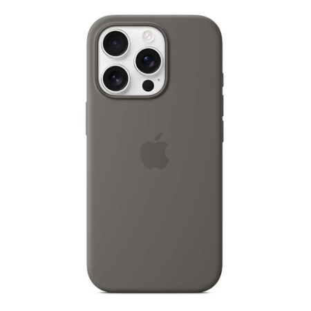 Чехол Silicone Case для Apple iPhone 16 Pro с MagSafe Серый Чехол Silicone Case для Apple iPhone 16 Pro с MagSafe Серый