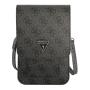Сумка-чехол для смартфонов Guess Wallet Bag 4G with Triangle logo (GUWBP4TMGR) Серый Сумка-чехол для смартфонов Guess Wallet Bag 4G with Triangle logo (GUWBP4TMGR) Серый