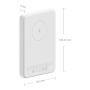 Магнитный беспроводной аккумулятор Xiaomi Magnetic Wireless Power Bank на подставке (P05ZM) Белый Магнитный беспроводной аккумулятор Xiaomi Magnetic Wireless Power Bank на подставке (P05ZM) Белый