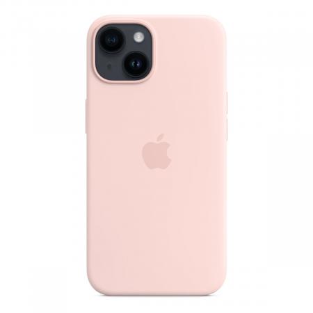 Чехол Silicone Case MagSafe для Apple iPhone 14 Розовый Чехол Silicone Case MagSafe для Apple iPhone 14 Розовый