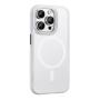 Чехол hoco. DROP PROOF Magnetic Smartphone Case для Apple iPhone 15 Pro Прозрачный белый Чехол hoco. DROP PROOF Magnetic Smartphone Case для Apple iPhone 15 Pro Прозрачный белый