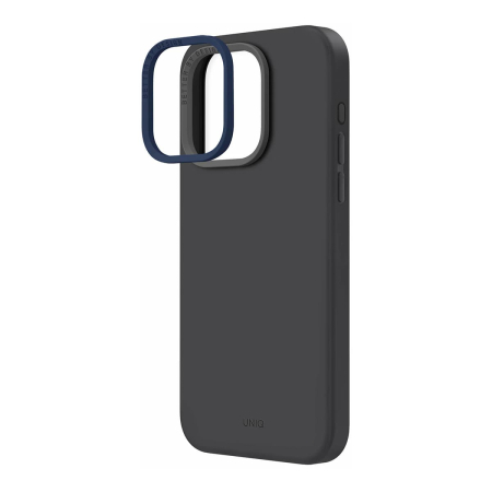 Чехол для iPhone 15 Pro Max с Magsafe UNIQ Lino (IP6.7P(2023)-LINOHMGRY) Серый Чехол для iPhone 15 Pro Max с Magsafe UNIQ Lino (IP6.7P(2023)-LINOHMGRY) Серый