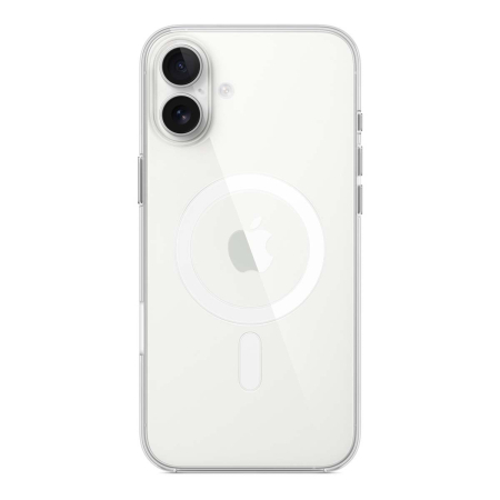 Чехол для Apple iPhone 16 Clear Case Magsafe, Прозрачный Чехол для Apple iPhone 16 Clear Case Magsafe, Прозрачный