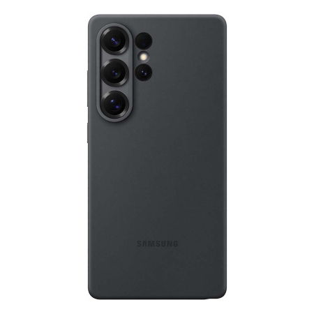 Чехол для Samsung Galaxy S25 Ultra Silicone Case Черный Чехол для Samsung Galaxy S25 Ultra Silicone Case Черный