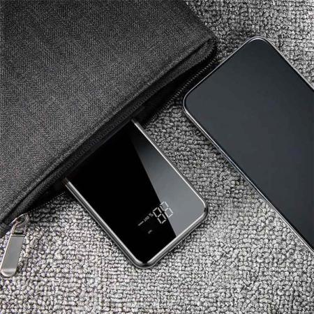Внешний аккумулятор с функцией беспроводной зарядки Baseus 8000mAh 5W (PPALL-EX01) Черный Внешний аккумулятор с функцией беспроводной зарядки Baseus 8000mAh 5W (PPALL-EX01) Черный