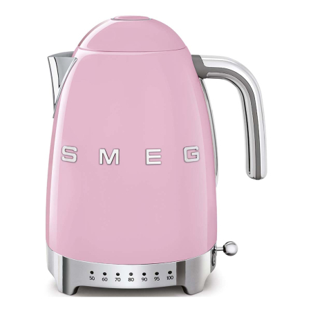 Чайник электрический с регулируемой температурой SMEG 50s style (KLF04PKEU) Розовый Чайник электрический с регулируемой температурой SMEG 50s style (KLF04PKEU) Розовый