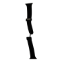 Ремешок Mutural Watch Band Bingchuan 38/40/41 мм Black, черный Ремешок Mutural Watch Band Bingchuan 38/40/41 мм Black, черный