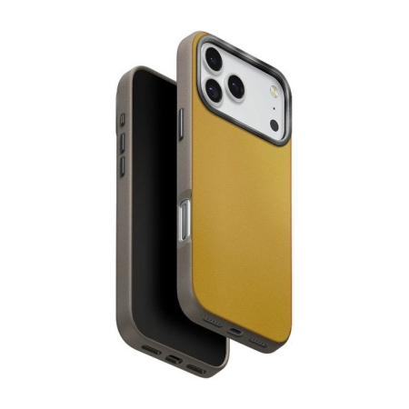 Чехол для iPhone 17 Pro с MagSafe 6.3" UNIQ DS LYDEN (IP6.3P(2025)-LDSCYELFGRY) Желто-серый Чехол для iPhone 17 Pro с MagSafe 6.3" UNIQ DS LYDEN (IP6.3P(2025)-LDSCYELFGRY) Желто-серый