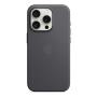 Чехол FineWoven Case для Apple iPhone 15 Pro с MagSafe Black, черный Чехол FineWoven Case для Apple iPhone 15 Pro с MagSafe Black, черный