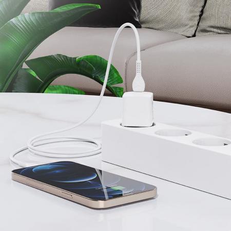 Скоростное зарядное устройство hoco. Starter Type-C 20W (N10) Белый Скоростное зарядное устройство hoco. Starter Type-C 20W (N10) Белый