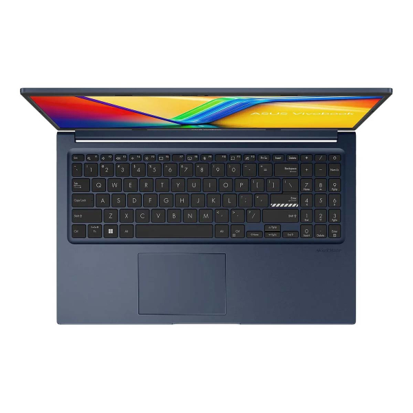 Ноутбук ASUS Vivobook 15 X1504ZA-BQ1143 15.6", IPS, Intel Core i3 1215U 1.2ГГц, 6-ядерный, 8ГБ DDR4, 512ГБ SSD, Intel UHD Graphics, без операционной системы, синий Ноутбук ASUS Vivobook 15 X1504ZA-BQ1143 15.6", IPS, Intel Core i3 1215U 1.2ГГц, 6-ядерный, 8ГБ DDR4, 512ГБ SSD, Intel UHD Graphics, без операционной системы, синий