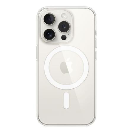 Чехол Clear Case MagSafe для iPhone 15 Pro Прозрачный Чехол Clear Case MagSafe для iPhone 15 Pro Прозрачный
