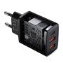 Сетевое зарядное устройство Baseus Compact max 30 Вт 2U+C CCXJ-E01 (CCCP30UE-A) Черный Сетевое зарядное устройство Baseus Compact max 30 Вт 2U+C CCXJ-E01 (CCCP30UE-A) Черный