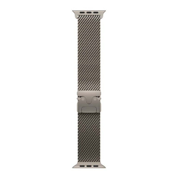 Apple Watch Ultra 2 (2024), 49 мм корпус из титана цвета «Natural», ремешок Titanium Milanese Loop размера S цвета «Natural» Apple Watch Ultra 2 (2024), 49 мм корпус из титана цвета «Natural», ремешок Titanium Milanese Loop размера S цвета «Natural»