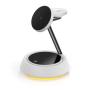 Беспроводное зарядное устройство WiWU TRIPLE 15W Foldable 3в1 wireless charger (Wi-W002) White, белый Беспроводное зарядное устройство WiWU TRIPLE 15W Foldable 3в1 wireless charger (Wi-W002) White, белый