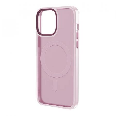Чехол DFANS Design be different с Magsafe для Apple iPhone 14 Pro Розовый Чехол DFANS Design be different с Magsafe для Apple iPhone 14 Pro Розовый