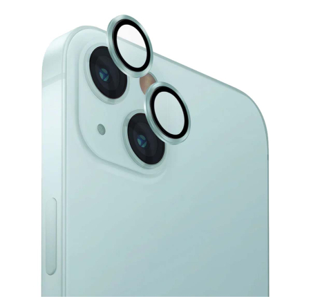 Стекло для iPhone 15/15 Plus UNIQ OPTIX Camera Lens protector Aluminium (IP6.1-6.7(2023)-ALENSMINT) Mint Стекло для iPhone 15/15 Plus UNIQ OPTIX Camera Lens protector Aluminium (IP6.1-6.7(2023)-ALENSMINT) Mint