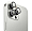 Защитное стекло для камеры iPhone 16 Pro/16 Pro Max UNIQ OPTIX Camera Lens AluGuard IP6.3P-6.9P(2024)-ALENSSIL, Silver