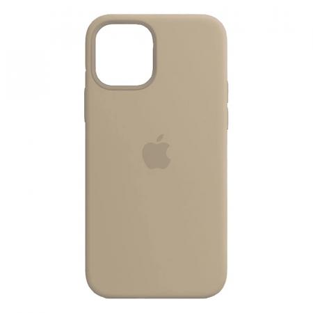 Чехол Silicone Case для Apple iPhone 12/12 Pro Stone White, белый камень Чехол Silicone Case для Apple iPhone 12/12 Pro Stone White, белый камень