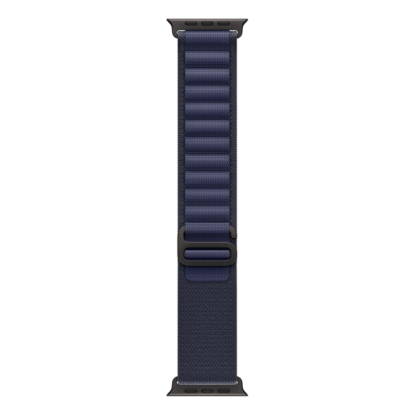 Apple Watch Ultra 2 (2024), 49 мм корпус из титана цвета «Black», ремешок Alpine Loop размера L цвета «Navy» Apple Watch Ultra 2 (2024), 49 мм корпус из титана цвета «Black», ремешок Alpine Loop размера L цвета «Navy»