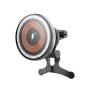 Автомобильный держатель с беспроводной зарядкой WiWU Transparent magnetic Car Mount (CH-309) Серый Автомобильный держатель с беспроводной зарядкой WiWU Transparent magnetic Car Mount (CH-309) Серый