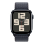 Apple Watch SE (2024), 44 мм корпус из алюминия цвета «Midnight», ремешок Sport Loop цвета «Ink» Apple Watch SE (2024), 44 мм корпус из алюминия цвета «Midnight», ремешок Sport Loop цвета «Ink»
