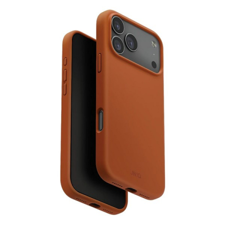 Чехол для iPhone 17 Pro с MagSafe UNIQ LINO (IP6.3P(2025)-LINOMSORG) Sunset Orange, оранжевый Чехол для iPhone 17 Pro с MagSafe UNIQ LINO (IP6.3P(2025)-LINOMSORG) Sunset Orange, оранжевый