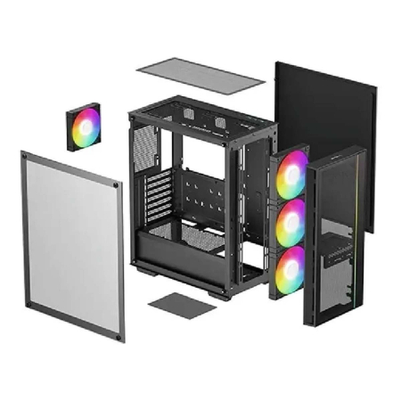 Корпус DeepCool Matrexx 55 V4 Mesh (R-Matrexx55-BKAGA4-G-4) Чёрный