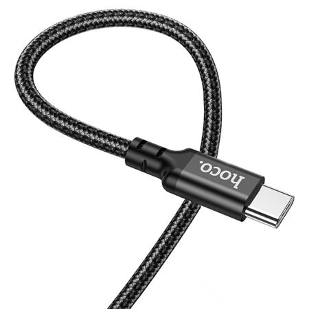 Кабель hoco. Super Fast Charging Data Cable разъем Type-C – Type-C, 1 м (X14) Черный Кабель hoco. Super Fast Charging Data Cable разъем Type-C – Type-C, 1 м (X14) Черный