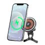 Автомобильный держатель с беспроводной зарядкой WiWU Transparent magnetic Car Mount (CH-309) Серый Автомобильный держатель с беспроводной зарядкой WiWU Transparent magnetic Car Mount (CH-309) Серый