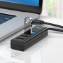 USB-хаб hoco. 4в1 Type-C на USB 3.0 + 3 USB 2.0 (HB25T) Черный USB-хаб hoco. 4в1 Type-C на USB 3.0 + 3 USB 2.0 (HB25T) Черный