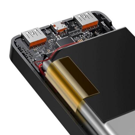 Внешний аккумулятор Baseus Bipow Digital Display Power Bank 10000mAh 20W PPDML-L01 (PPBD10K) Черный Внешний аккумулятор Baseus Bipow Digital Display Power Bank 10000mAh 20W PPDML-L01 (PPBD10K) Черный