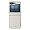 Чехол для Samsung Galaxy Z Flip 6 UNIQ ORA Premium leatherette Белый