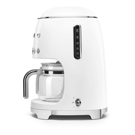 Кофеварка капельная SMEG 50s style (DCF02WHEU)  Белый Кофеварка капельная SMEG 50s style (DCF02WHEU)  Белый