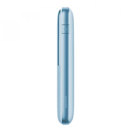 Внешний аккумулятор Baseus Bipow Pro Digital Display Fast Charge 10000mAh 22.5W с кабелем USB - Type-C, 3A, 0,3 м PPBD2-1022 (PPBD040003) Голубой Внешний аккумулятор Baseus Bipow Pro Digital Display Fast Charge 10000mAh 22.5W с кабелем USB - Type-C, 3A, 0,3 м PPBD2-1022 (PPBD040003) Голубой