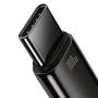 Кабель Baseus Tungsten Gold Fast Charging Data USB - Type-C, 100W, 1 м (CAWJ000001) Черный Кабель Baseus Tungsten Gold Fast Charging Data USB - Type-C, 100W, 1 м (CAWJ000001) Черный