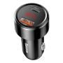 Автомобильное зарядное устройство Baseus 2 USB Quick Charger 45W (USB-C+USB) (CCMLC20C-01) Черный Автомобильное зарядное устройство Baseus 2 USB Quick Charger 45W (USB-C+USB) (CCMLC20C-01) Черный