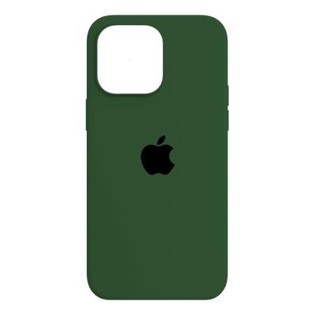 Чехол Silicone Case для Apple iPhone 14 Pro Max Темно-зеленый Чехол Silicone Case для Apple iPhone 14 Pro Max Темно-зеленый