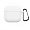 Чехол Silicone Case для Apple AirPods 4 Gurdini White, белый