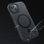 Чехол hoco. DROP PROOF Magnetic Smartphone Case для Apple iPhone 15 Прозрачный черный Чехол hoco. DROP PROOF Magnetic Smartphone Case для Apple iPhone 15 Прозрачный черный