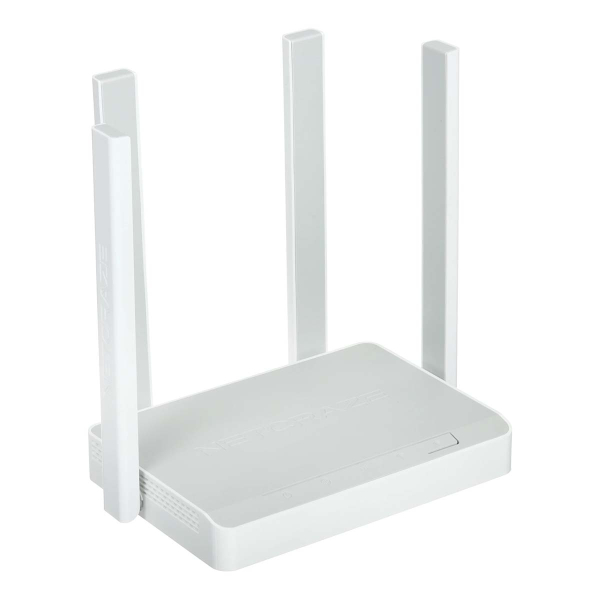 Wi-Fi роутер KEENETIC Netcraze Speedster, Wi-Fi 5, AC1200, 2.4/5ГГц, 4 WAN/LAN, (NC-3013) Белый