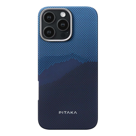 Арамидный чехол для iPhone 16 Pro Max с MagSafe Pitaka StarPeak Tactile Woven Case (KI1602POTH) Арамидный чехол для iPhone 16 Pro Max с MagSafe Pitaka StarPeak Tactile Woven Case (KI1602POTH)