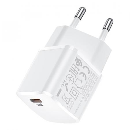 Скоростное зарядное устройство hoco. Starter Type-C 20W (N10) Белый Скоростное зарядное устройство hoco. Starter Type-C 20W (N10) Белый