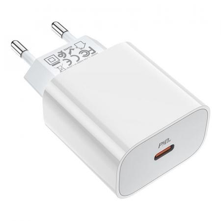 Сетевое зарядное устройство hoco. Plus Speed source PD3.0 charger (C76A) Белый Сетевое зарядное устройство hoco. Plus Speed source PD3.0 charger (C76A) Белый