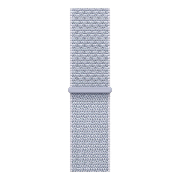 Apple Watch Series 10, 42 мм корпус из алюминия цвета «Silver», ремешок Sport Loop цвета «Blue Cloud» Apple Watch Series 10, 42 мм корпус из алюминия цвета «Silver», ремешок Sport Loop цвета «Blue Cloud»