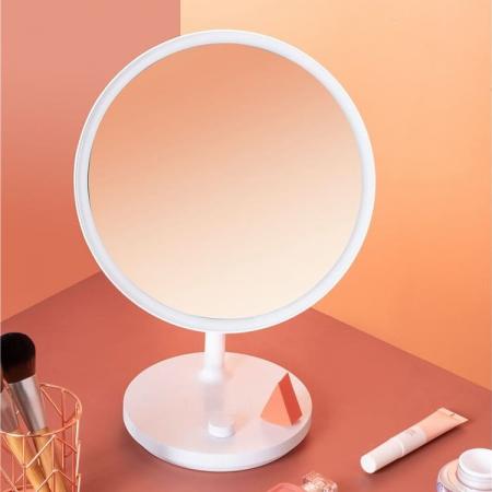 Зеркало с LED-подсветкой и часами Xiaomi Jordan & Judy (NV535) Белый Зеркало с LED-подсветкой и часами Xiaomi Jordan & Judy (NV535) Белый